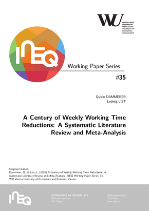 Cover des Working Paper #35