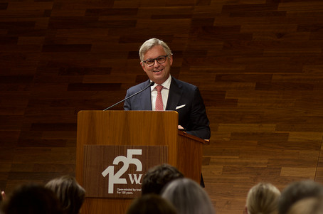 Magnus Brunner bei der Eröffnung des Zentrums für Finanzbildung