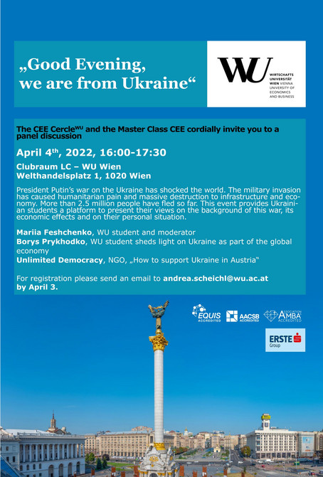 [Translate to English:] Ukraine Event