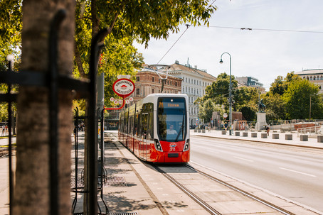 Tramway in Vienna