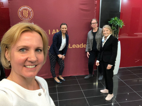 [Translate to English:] Visit to Stellenbosch Business School