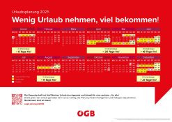 ÖGB-Urlaubskalender 2025