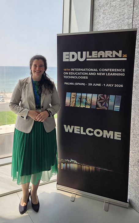 Johanna Seeliger bei der EDULEARN26 in Palma, Spanien