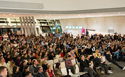 Volle WU matters Veranstaltung