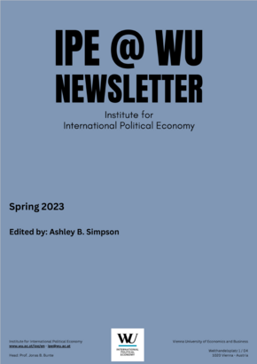 Cover IPE@WU Newsletter Spring 2023