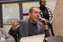 Question from audience during panel 7