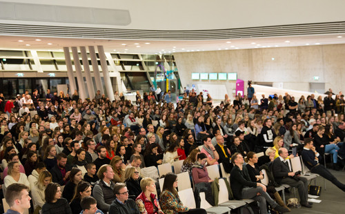 Volle WU matters Veranstaltung