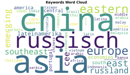 [Translate to English:] word cloud china russisch asia dominant
