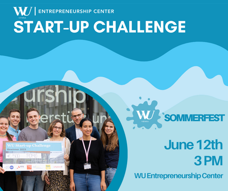 Start-up-Challenge am WU Sommerfest