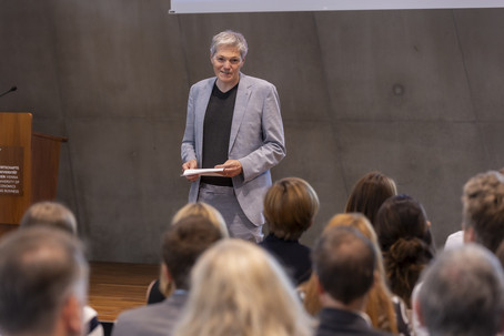 Teaching award ceremony with Rector Rupert Sausgruber