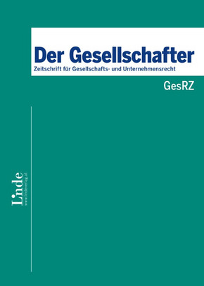 Coverbild GesRZ Ausgabe 3/2025