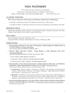 CV Nils Wlömert