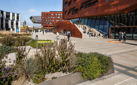 Blick über den Campus WU