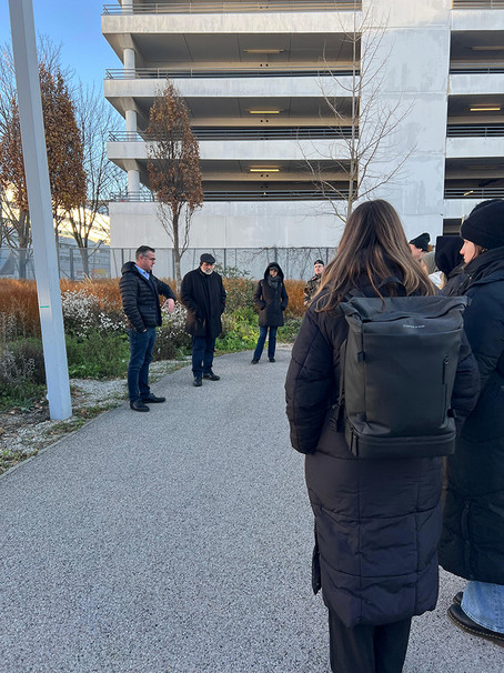 Campusführung im Rahmen der Lehrveranstaltung Nachhaltiges Management