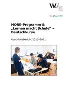 Abschlussbericht Deutschkurse & MORE-Programm