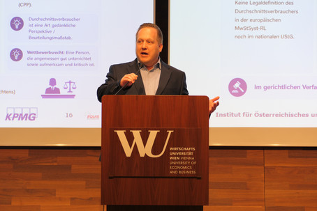 Vortragender beim Symposium zur Umsatzsteuer 2026