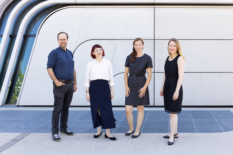 Team EUPRERA Vienna 2022 - Sabine Einwiller, Jens Seiffert-Brockmann, Claudia Koska, Elisabetta Gianesini