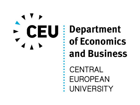 [Translate to English:] Logo of CEU Department of Economics and Business