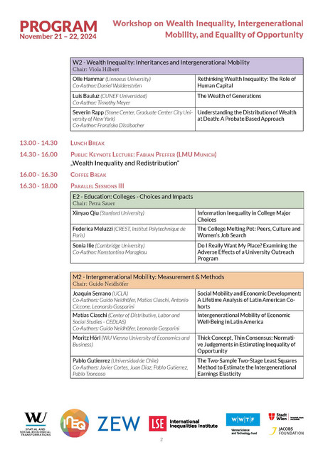 Bild vom Workshop Programm - Site 2