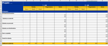 Financial Plan Template Excel File