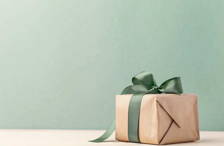 Verpacktes Geschenk