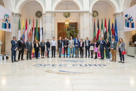 Group photo of the OPEC Vienna Energy Scholar Program