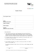 Deckblatt Masterarbeit Englisch | gültig bis 28.02.2025