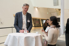 Participants during lunch break