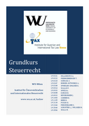 Grundkurs Steuerrecht Skript WS25/26