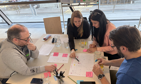 Zeigt Teilnehmende des Innovation Trainings