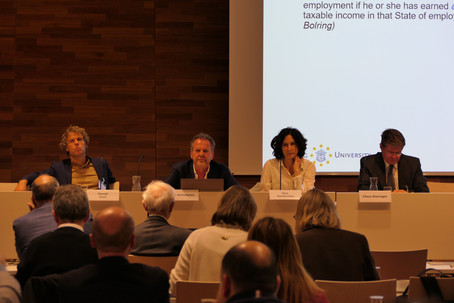 Panel members of the CJEU Direct Taxation Conference 2025