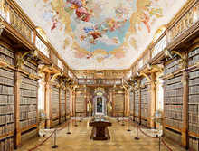 Foto der Bibliothek des Stiftes Melk