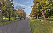 Cycling at Prater Park