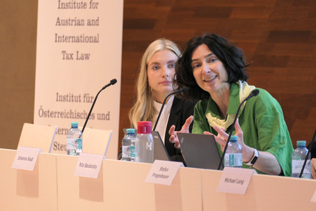 Johanna Riedl & Prof. Rita Szudoczky