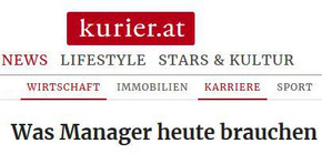 Kurier - Was Manager heute brauchen