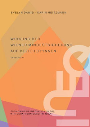 Deckblatt der Studie "Wirkung der Wiener Mindestsicherung auf Bezieher:innen"