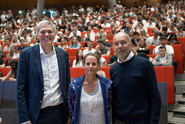 Rupert Sausgruber, Margarethe Rammerstorfer, Christopher Schläffer©ACSL 