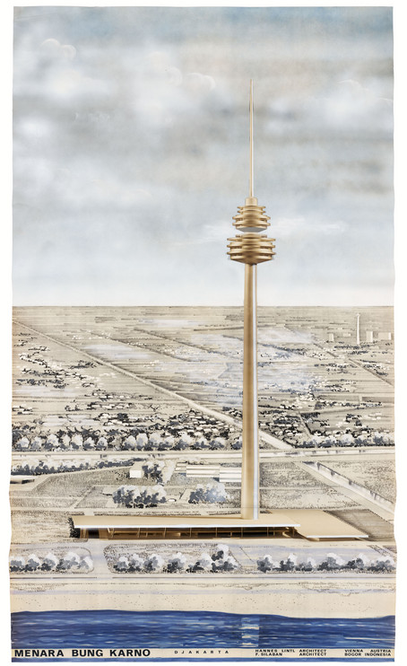 Ausstellung AzW Fernsehturm Jakarta