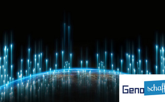 futuristisches Bild | genoschafft Logo