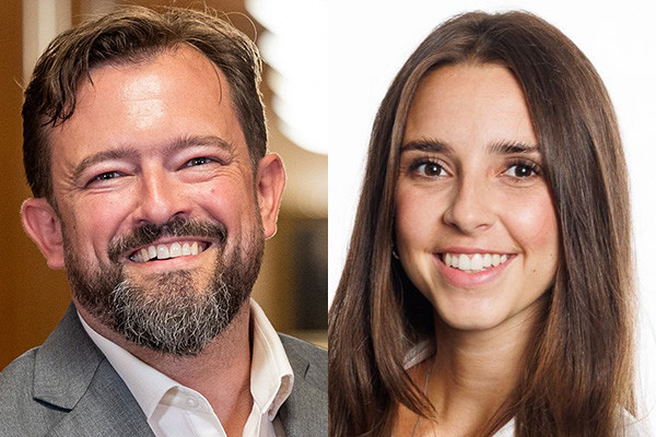 Stephan Klinger und Nera Palinic