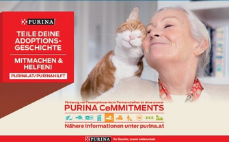 [Translate to English:] Purina Werbung