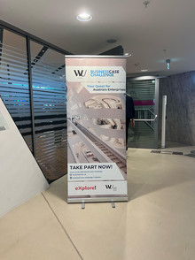 Plakat der Business Case Challenge 2025