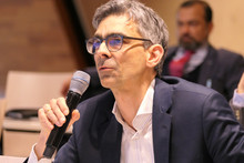 Question from the audience during panel 3