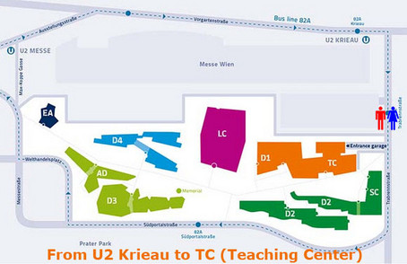 U2 Krieau to TC (Teaching Center)