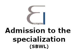 [Translate to English:] Admission to the specialization