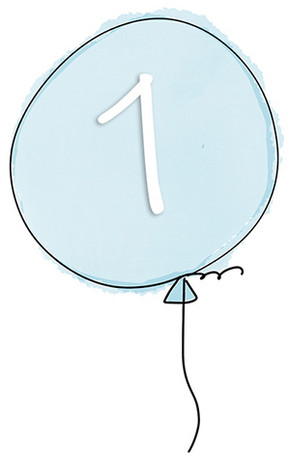 Dekoratives Bild: Luftballon anlässlich des 1. Geburtstags des WU Zentrums für Finanzbildung