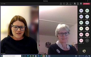 MS Teams mit Brigitte Ohms