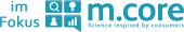 the newsletter's logo in turquoise writing on white background