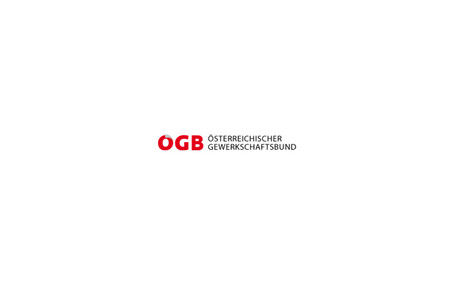 Logo: ÖGB - Österreichischer Gewerkschaftsbund