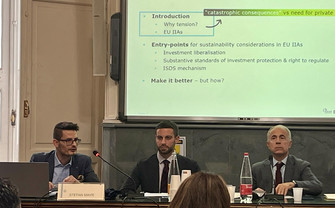 Stefan during his talk